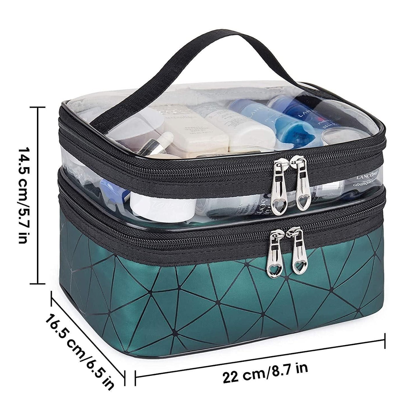 Shopclone 2-Layer Toiletry Bag