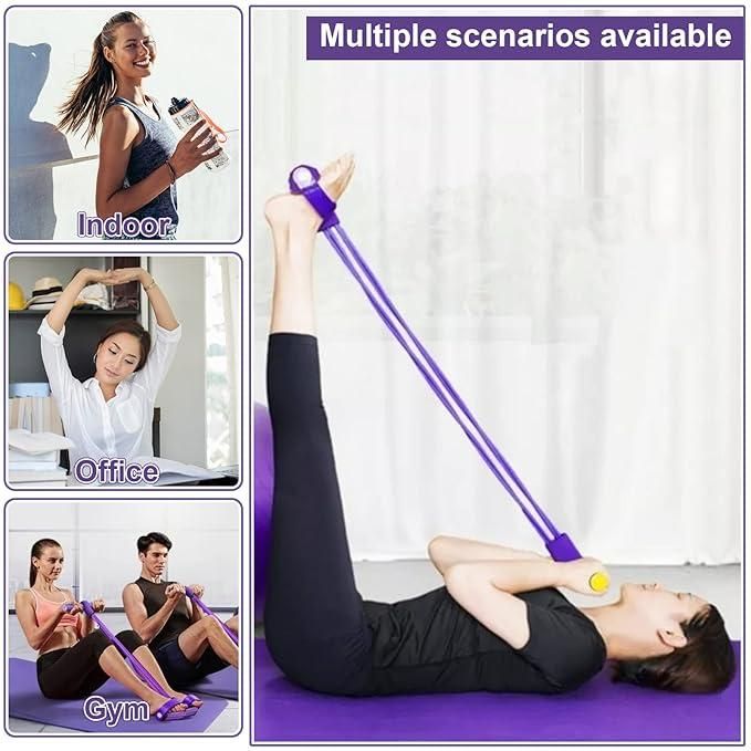 🧘♂️Yoga Pedal Puller Resistance Band Fitness Equipment