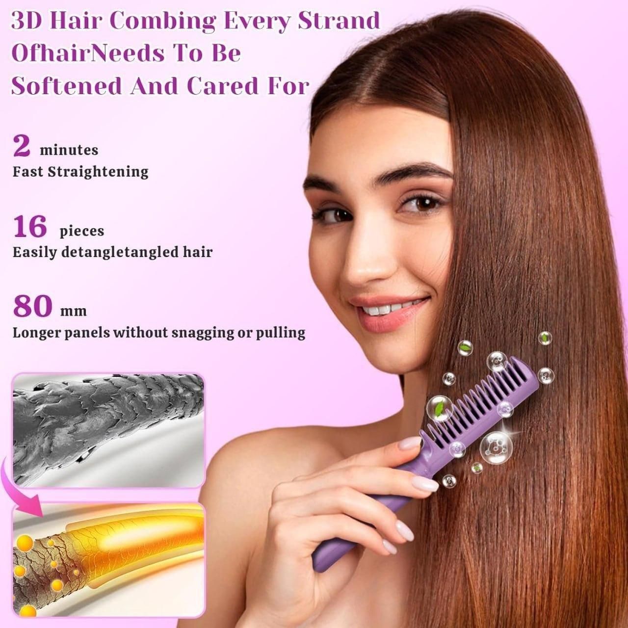🔥 Meneflix Cordless Mini Hair Straightener – Style Anytime, Anywhere!