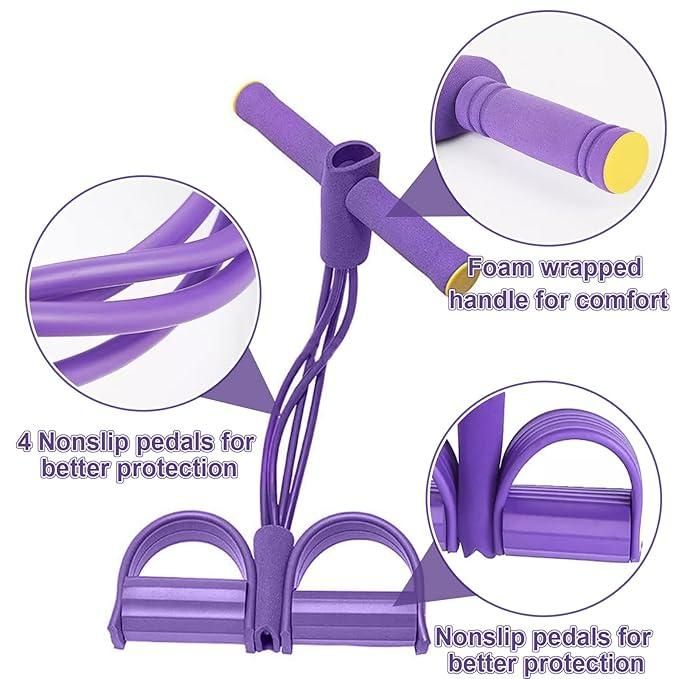🧘♂️Yoga Pedal Puller Resistance Band Fitness Equipment