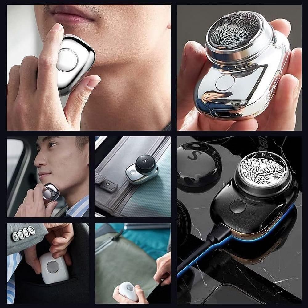 ⚡ Mini Electric Razor – Powerful, Portable &amp; Precision Shaving!