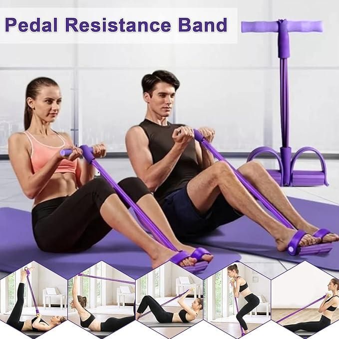 🧘♂️Yoga Pedal Puller Resistance Band Fitness Equipment