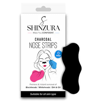shinzura charcoal nose strips