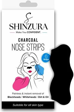 shinzura charcoal nose strips